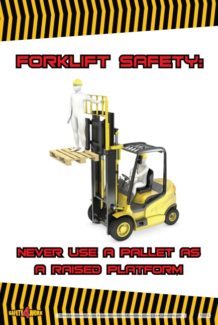 FO012- Forklift Workplace Safety Poster – Safety4Work