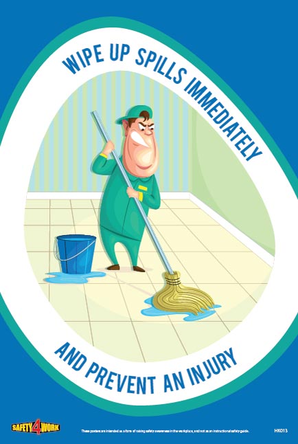 HK013- Housekeeping Workplace Safety Poster