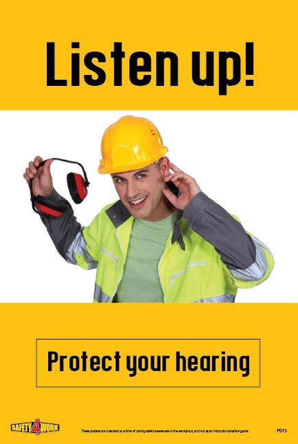 P013- PPE Workplace Safety Poster – Safety4Work